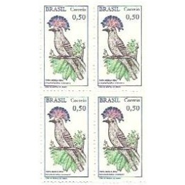 1S - SC C-0602 Qdr Pássaros Br, Papa-Mosca 1968 Mint