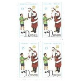 1S - SC C-0626 Qdr Natal, Papai Noel 1968 Mint