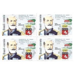 1S - SC C-0692 Qdr Parque Mal Manoel Luiz Osório 1970 Mint 1S - SC C-0692 Qdr Parque Mal Manoel Luiz Osório 1970 Mint
