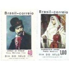 1S - SC C-0701/702 Série Pinturas Brasileiras 1971 Mint