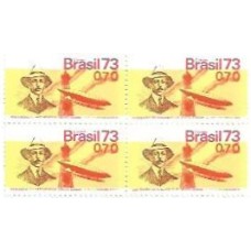 1S - SC C-0793 Qdr Cent Santos Dumont 1973 Mint