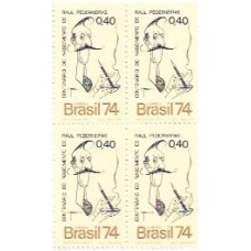 1S - SC C-0855 Qdr Cent Raul Pederneiras 1974 Mint