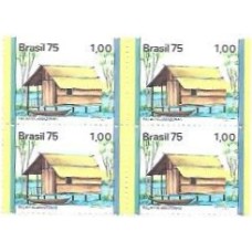 1S - SC C-0882 Qdr Habitações Br 1975 Mint