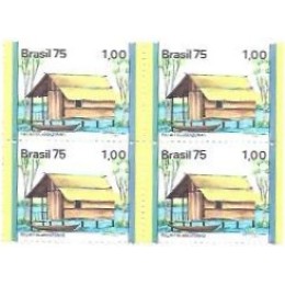 1S - SC C-0882 Qdr Habitações Br 1975 Mint