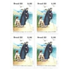 1S - SC C-1176 Qdr Beatificação Pe José De Anchieta 1980 Mint