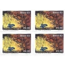 1S - SC C-1299 Qdr Dia Nac Ação Graças 1982 Mint