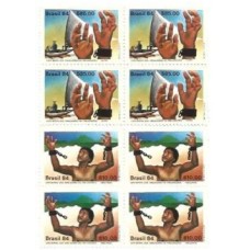 1S - SC C-1375/76 Série Qdr Cent Abolictas Precursores 1984 Mint