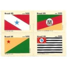 1S - SC C-1497/500 Série Bandeira Estados V 1985 Mint