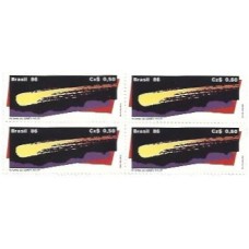 1S - SC C-1507 Qdr Retorno Planeta Halley 1986 Mint