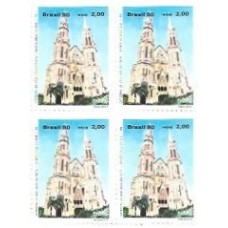 1S - SC C-1668 Qdr Arquitetura Reliosa BR 1990 Mint