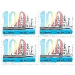 1S - SC C-1670 Qdr Cent Cia Navegaçao LLoyd Brasileiro 1990 Mint