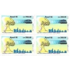 1S - SC C-1790 Qdr 10 Milhões Terminais Telefônicos 1992 Mint