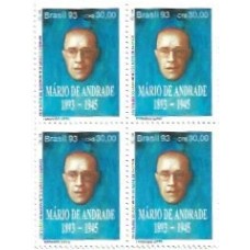 1S - SC C-1869 Qdr Literatura BR, Dia Livro Andrade, Athaide 1993 Mint