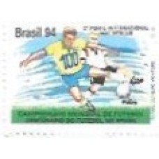 1S - SC C-1893 Futebol, Copa Mundo, 100 Anos Br 1994 Mint