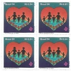 1S - SC C-1911 Qdr Ano Internacional da Família 1994 Mint