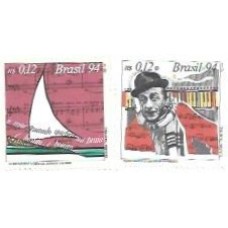 1S - SC C-1925/26 Série Composi Br, Caymmi, Adoniran 1994 Mint