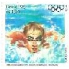 1S - SC C-1999 Cent 1ª Olimpíada Moderna, Natação 1996 Mint