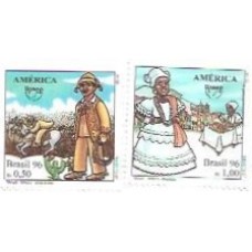 1S - SC C-2018/19 Trajes Típicos, Vaqueiro/Baiana 1996 Mint