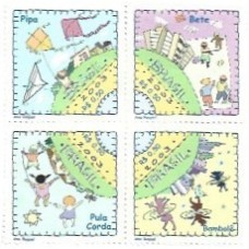 1S - SC C-2508/09 Série Brincadeiras e Jgs de Rua 2003 Mint