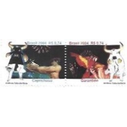 1S - SC C-2579/80 Série Festival Parintins 2004 Mint