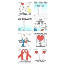 1S - SC C-3158/65 Série Prevenção AIDS 2011 Mint
