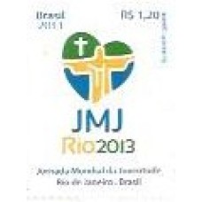 1S - SC C-3276 Jornada Mundial Juventude 2013 Mint