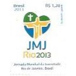 1S - SC C-3276 Jornada Mundial Juventude 2013 Mint