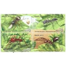 1S - SC C-3280/83 Série Formigas do Brasil 2013 Mint
