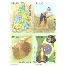 1S - SC C-3377/80 Série Capim Dourado 2014 Mint