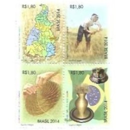 1S - SC C-3377/80 Série Capim Dourado 2014 Mint