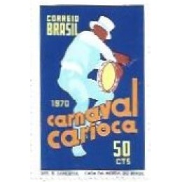 1S - SC C-0666 Carnaval Carioca 1970 Mint