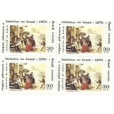 1S - SC C-0675 Qdr Bic Jean Baptiste Debret, Pintor 1970 Mint
