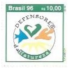 1S - SC C-2021.11 - SP-01 Defensores da Natureza 1996 Mint