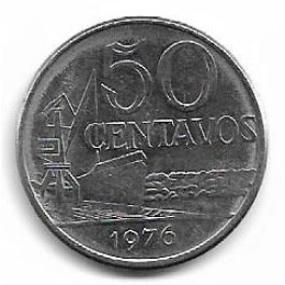 ZM - 50 Centavos 1976 Nova